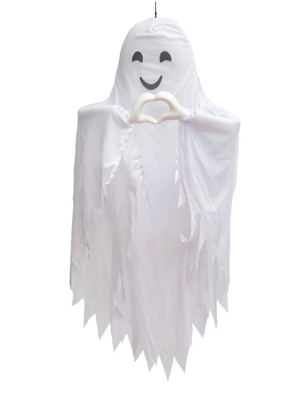 Light-Up Hands in Heart Shape Hanging Talking Ghost